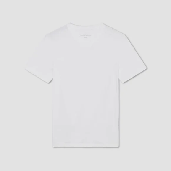 Everlane "The Essential" Organic Cotton V-Neck Tee: Size Large - Picture 4 of 7